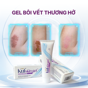 Gel bôi vết thương, làm nhanh lành vết thương hở và hạn chế hình thành sẹo xấu sau khi lành thương Kulskin Gel 30ML